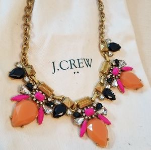 Big jewel statement necklace